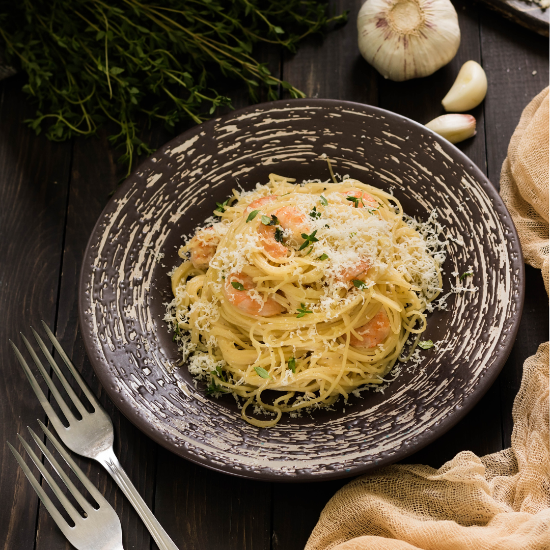 Creamy Garlic Shrimp Pasta Recipe – Quick and Delicious