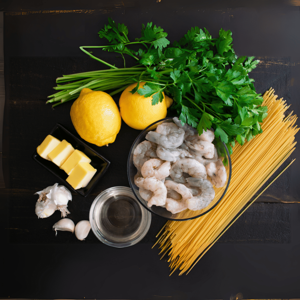 Creamy Garlic Shrimp Pasta ingredient